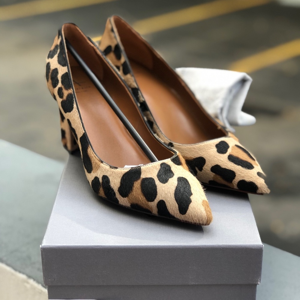 🆕Aquatalia Michaela haircalf, leopard, Sz 7